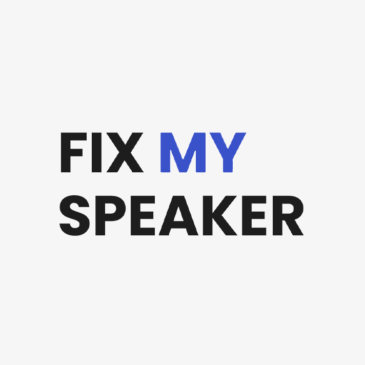 Fix My Speaker 1