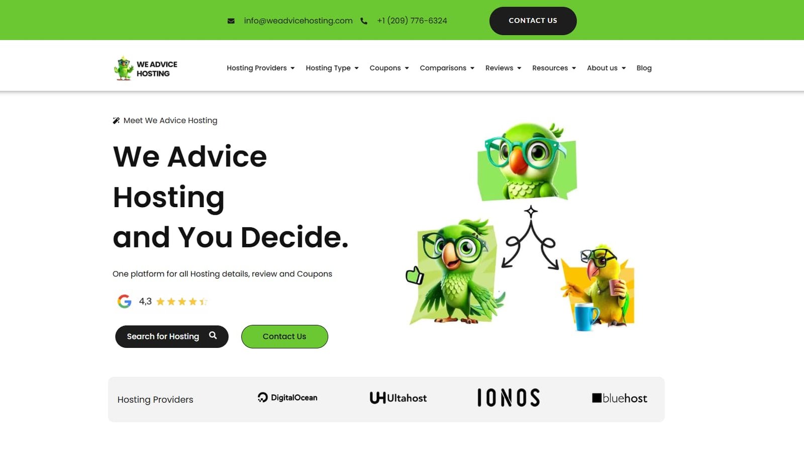 WeAdviceHosting